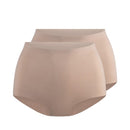 2 Pack High Waist Brief - Blush