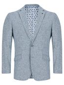 Toulouse Linen Jacket - Light Blue Grey