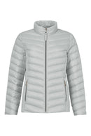 Short Padded Jacket - Pearl Grey