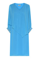JEWEL CUFF DRESS - Turquoise