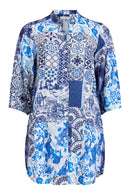 BLUE PRINT SHIRT - Gsk66
