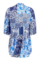 BLUE PRINT SHIRT - Gsk66