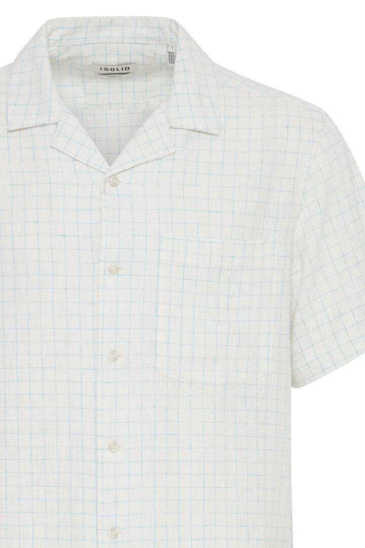 Idor Short Sleeve Shirt - Heritage Blue
