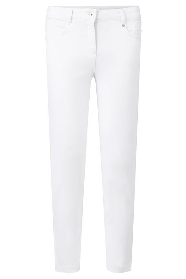 Elena 68 Cm Trousers - White