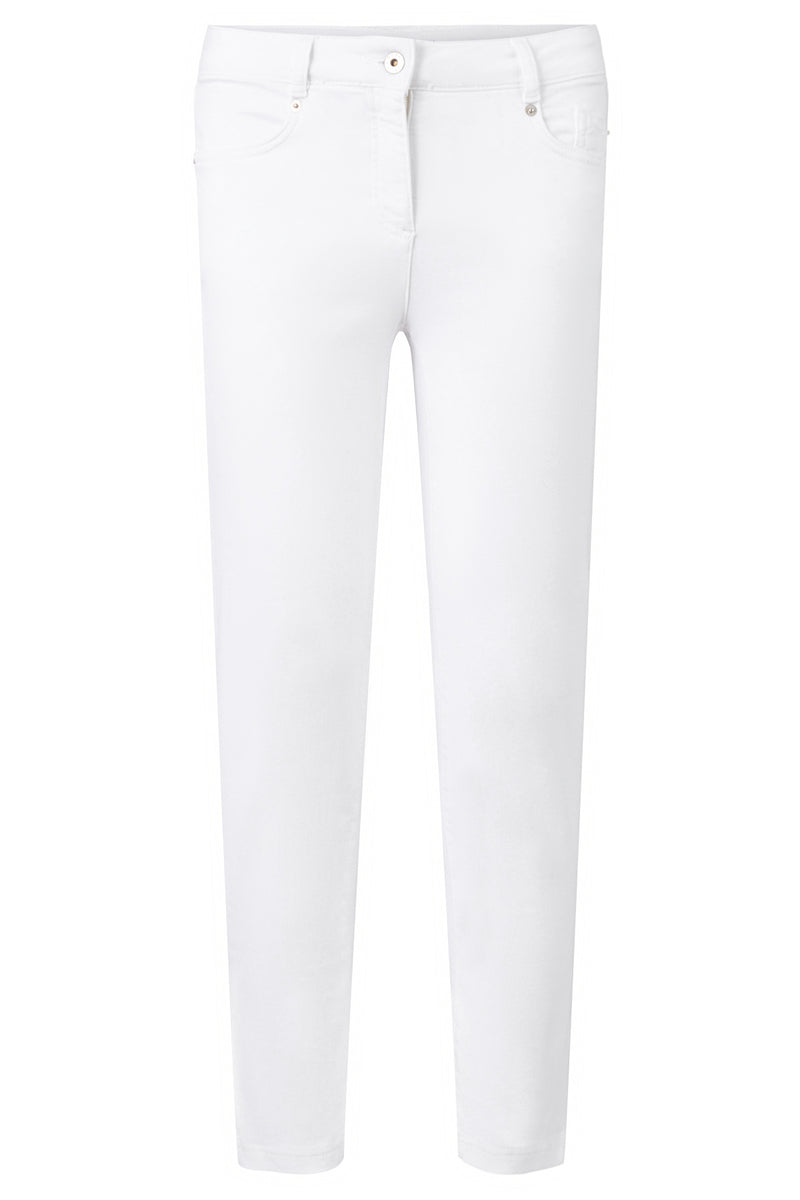 Elena 68 Cm Trousers - White
