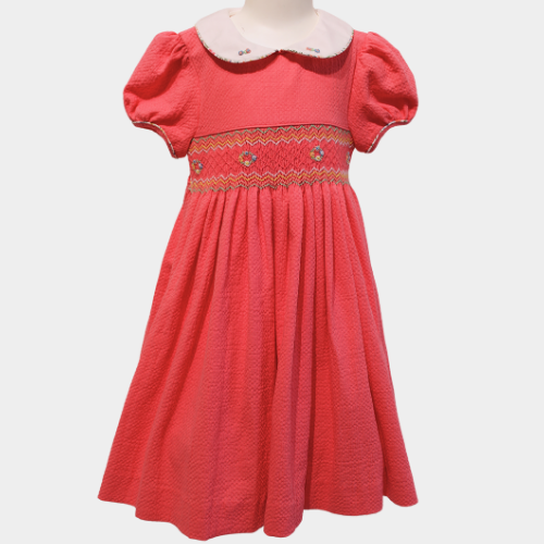 Charlotte Dress - Coral