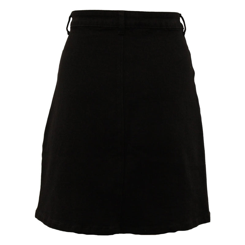 Natalie Denim Skirt - Vintage Black