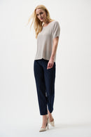 Straight Trouser - Midnight Blue