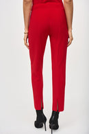 Classic Straight Trouser - Lipstick Red