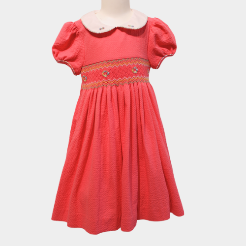 Charlotte Dress - Coral