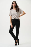 Classic Tailored Slim Trouser - Black