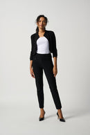 Slim Tailored Trousers - Black