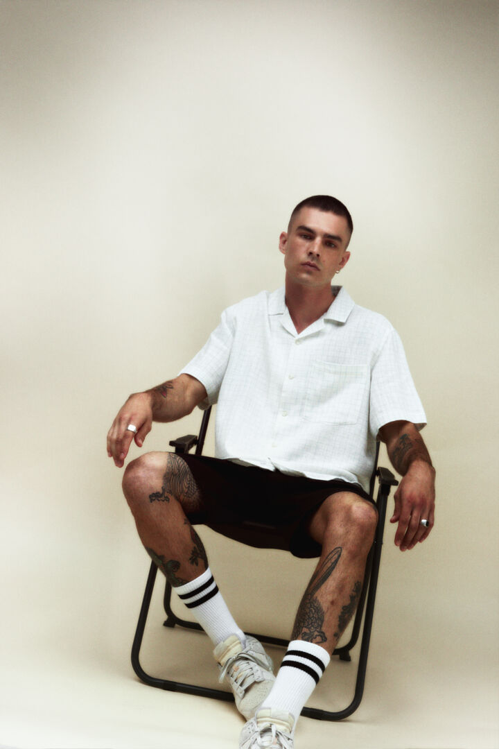 Idor Short Sleeve Shirt - Heritage Blue