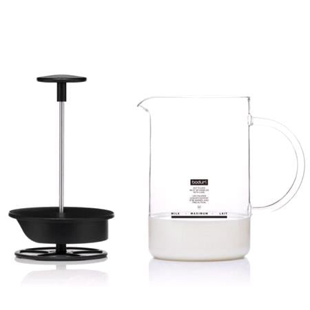 Latteo Milk Frother With Glass Handle - 250ml