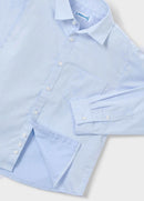 Basic Long Sleeve Shirt - Light Blue 085