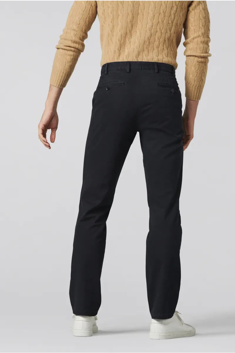 Oslo SpecialFlex Waistband Trouser - Black