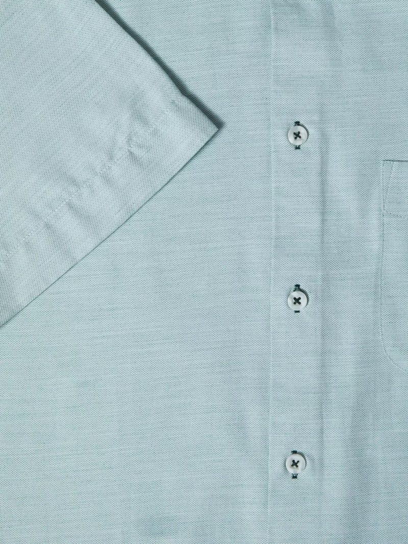 Short Sleeve Casual Shirt - Lovat