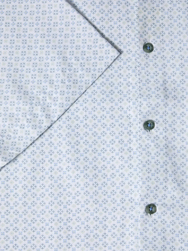 Short Sleeve Casual Shirt - Light Green