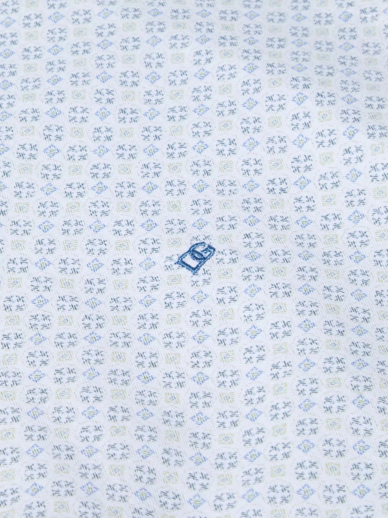 Short Sleeve Casual Shirt - Light Green