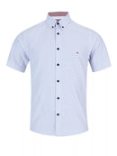 Short Sleeve Casual Shirt - Red