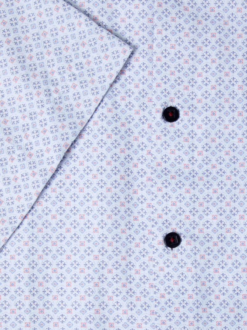 Short Sleeve Casual Shirt - Red