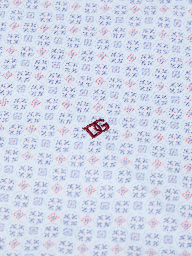 Short Sleeve Casual Shirt - Red