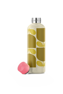 Stainless Steel Water Bottle - Block Flower