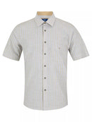 Short Sleeve Casual Shirt - Stone
