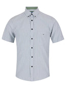 Short Sleeve Casual Shirt - Light Green