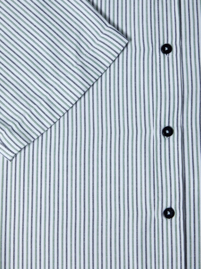 Short Sleeve Casual Shirt - Light Green