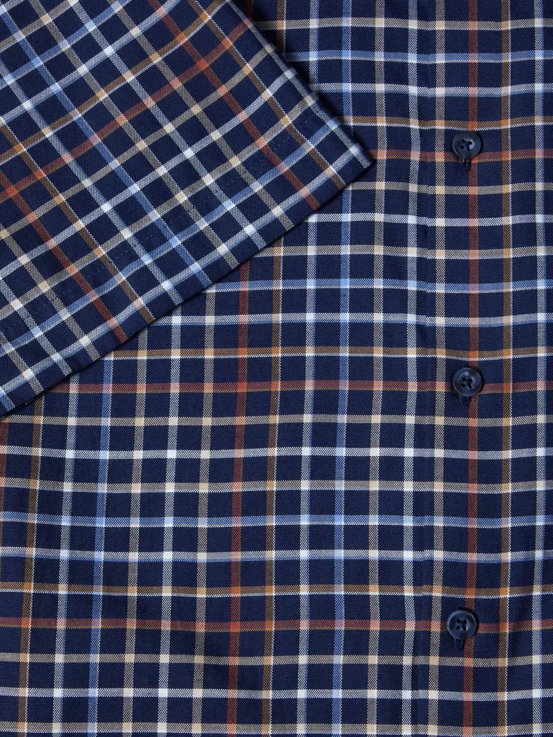 Short Sleeve Casual Shirt - Red