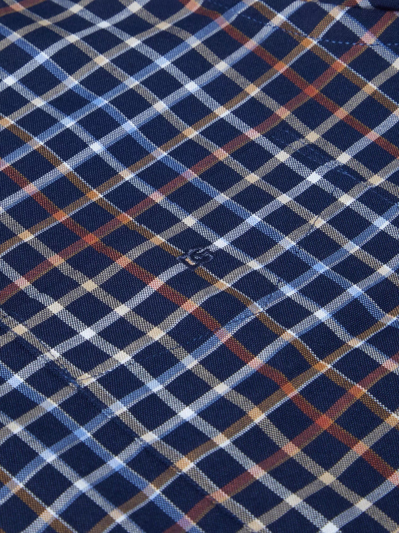 Short Sleeve Casual Shirt - Red