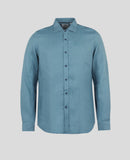 Kilbeg Tailored Washed Shirt - Seafoam