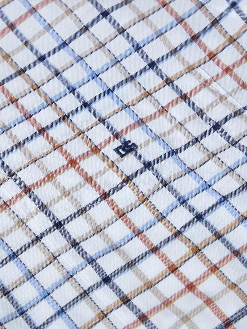 Short Sleeve Casual Shirt - Tan