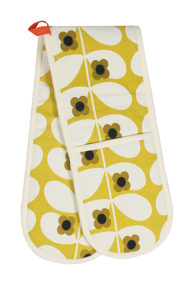 Orla Kiely Double Oven Glove - Wild Rose Stem