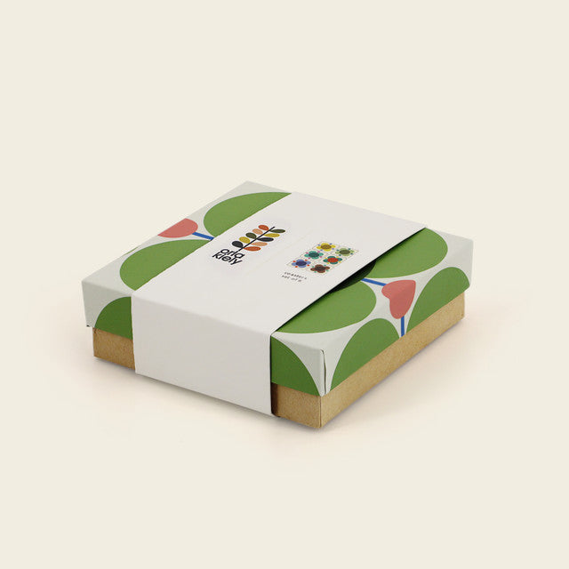 Set of 6 Coasters - Atomic Flower