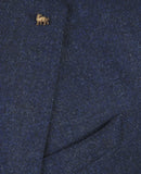 Ennis Jacket - Blue Herringbone