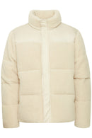 Morgan Pile Puffer Jacket - Oatmeal