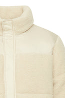 Morgan Pile Puffer Jacket - Oatmeal