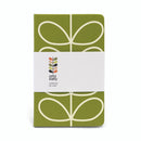 Small Notebook - Linear Stem Olive