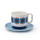 Set of 2 Teacups & Saucers