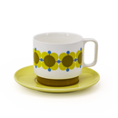 Set of 2 Teacups & Saucers