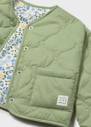 Reversible Floral Windbreaker - Green