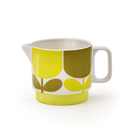 Milk Jug - Block Flower Ochre