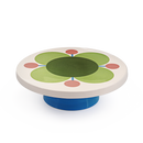 Cake Stand - Atomic Flower Print