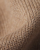 Carn 1/4 Zip Jumper - Sandy Brown