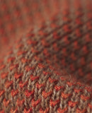 Charlie Round Neck Jumper - Brown Orange