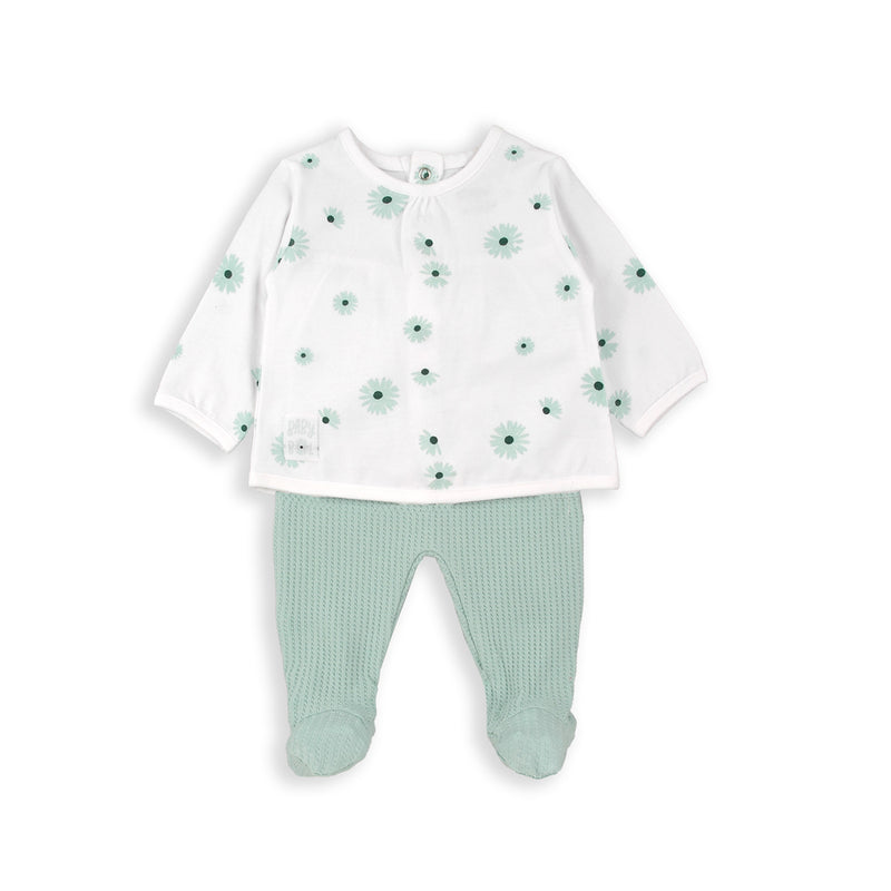 2 Piece Set - Green Ocean