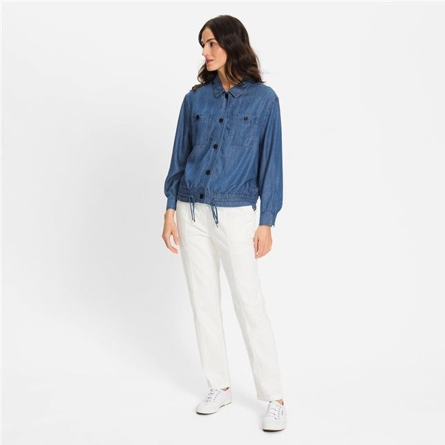 Back In Bloom Cardigan - Blue Denim