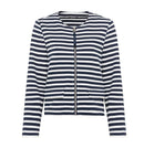 Back In Bloom Print Cardigan - Ink Blue